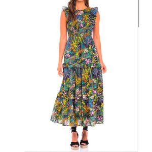 Banjanan Iris Dress, Garden Black size‎ Small